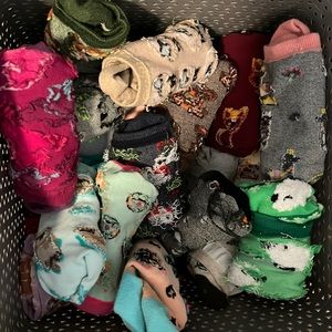 Novelty Sock Mystery Grab Bag (5 pairs)